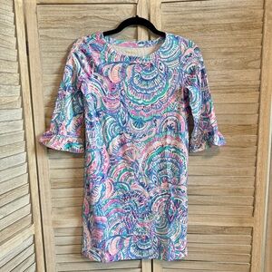Lilly Pulitzer Girls Mini Sophie Ruffle Dress